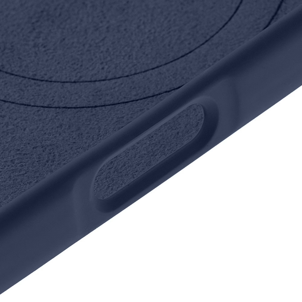 Чехол защитный uBear Touch Mag Case iPhone 16 Pro Max, софт-тач, темно-синий